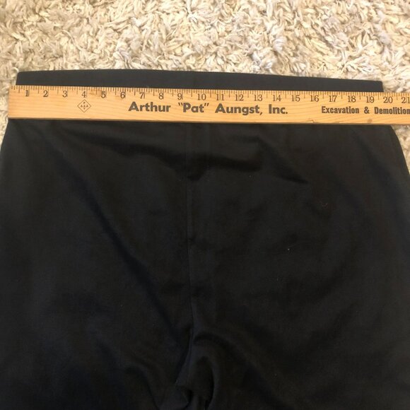 Torrid Full Length Signature Waist Suede Leggings Sz 3 Black - Picture 6 of 7